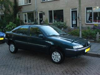 De Xantia in zijn hoogste stand